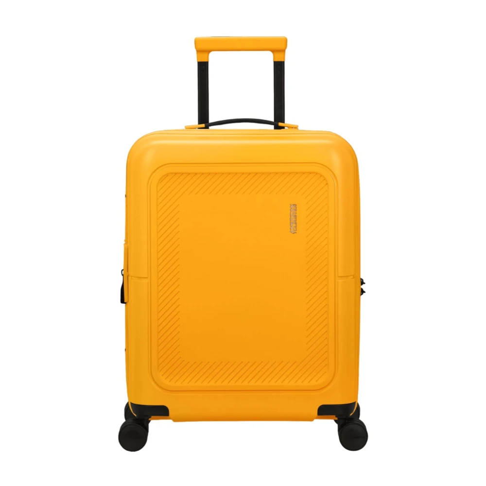 American Tourister trolley Dashpop 55 cm. Expandable geel