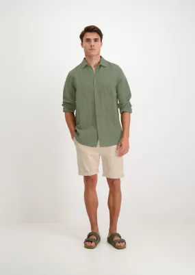 Avi Shirt Dark Petrol