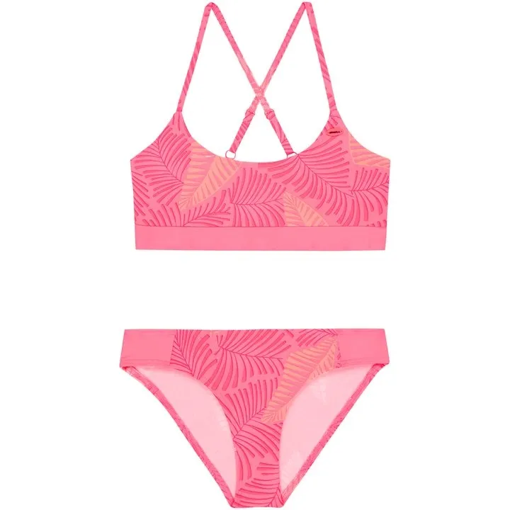 Bikini O'Neill Girls Sport Bikini Pink Aop