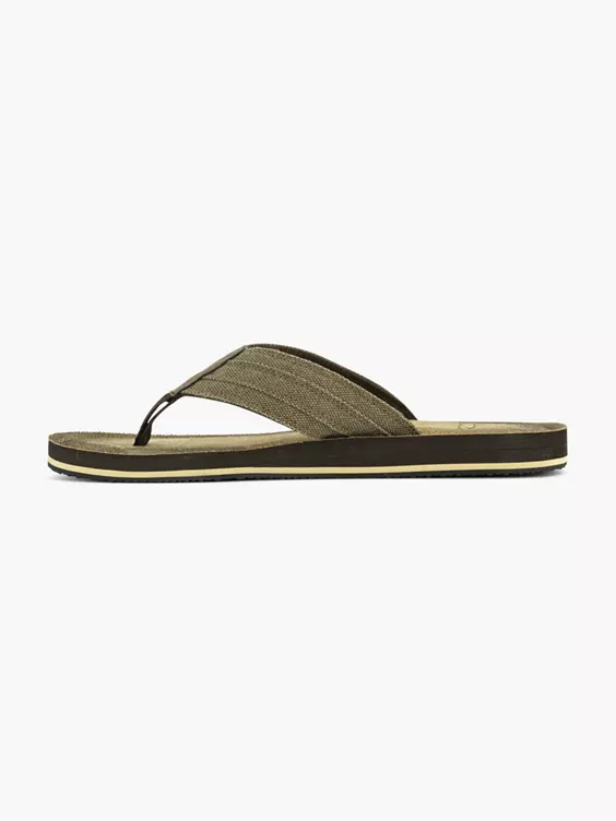 Bruine teenslipper 