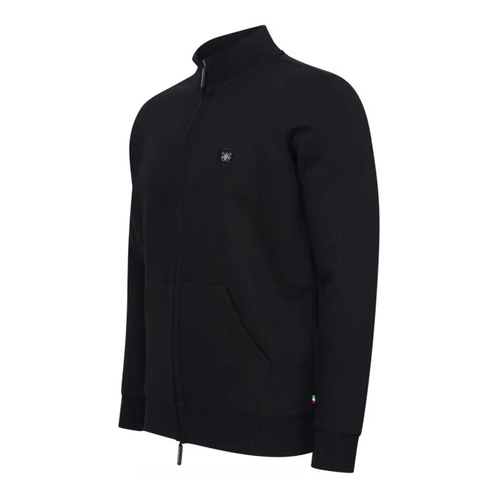 Cappuccino Italia fleece vest heren zwart