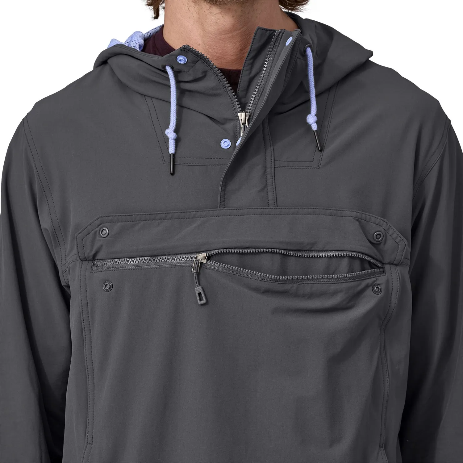 Jas Patagonia Men Isthmus Anorak Lagom Blue