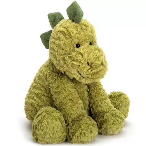 JELLYCAT KNUFFELDRAAK FUDDLEWUDDLE DINO  M  23 CM  