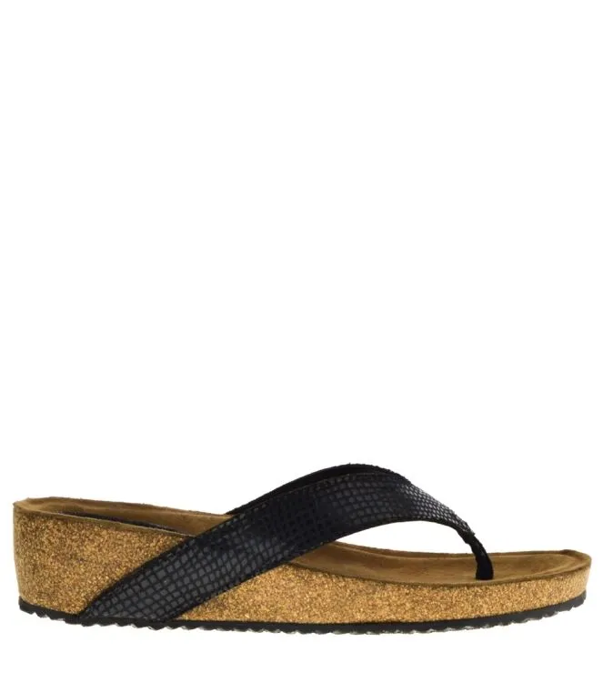 Lazamani 75.485 Slippers Zwart