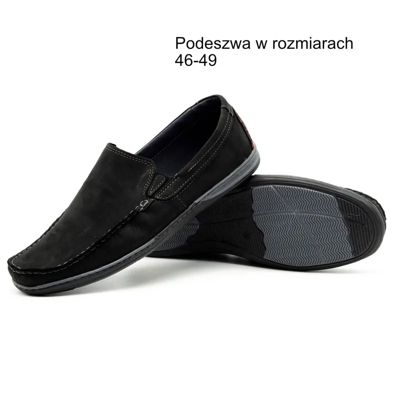Mario Pala Herenloafers 763 zwart suède