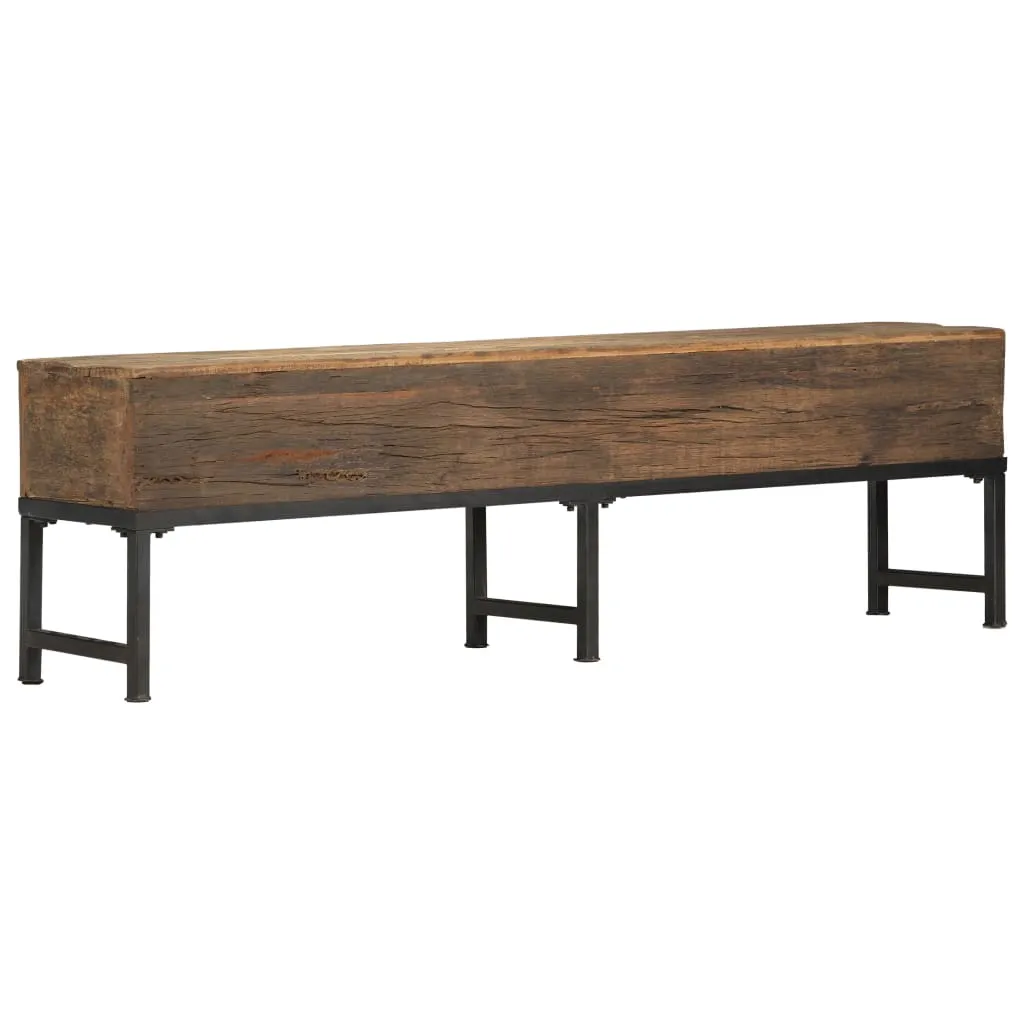 Medina Bankje 160 cm massief gerecycled hout
