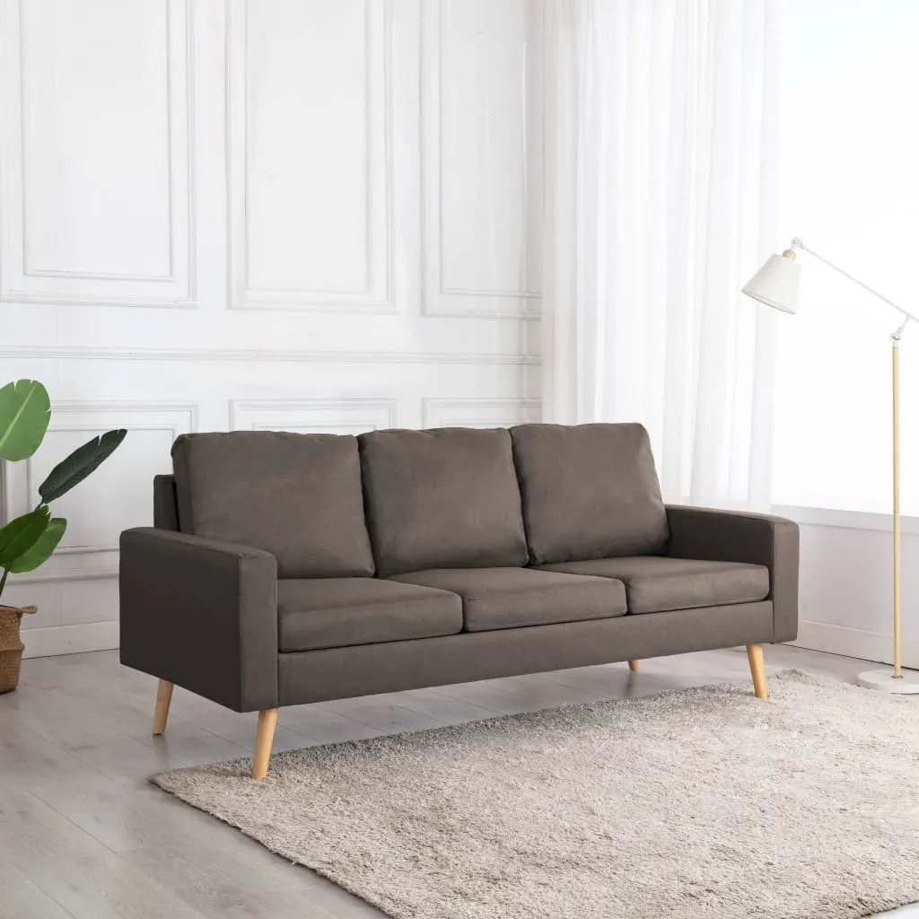 Medina Driezitsbank stof taupe