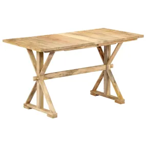 Medina Eettafel 118x58x76 cm massief mangohout