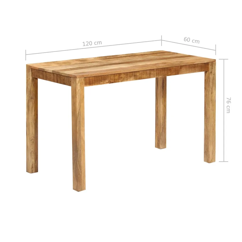 Medina Eettafel 120x60x76 cm massief mangohout