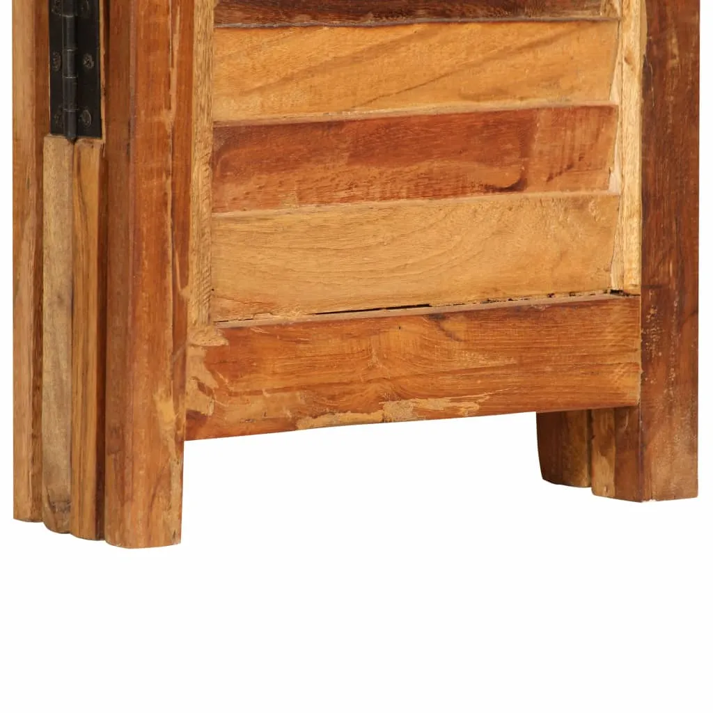 Medina Kamerscherm 170 cm massief gerecycled hout