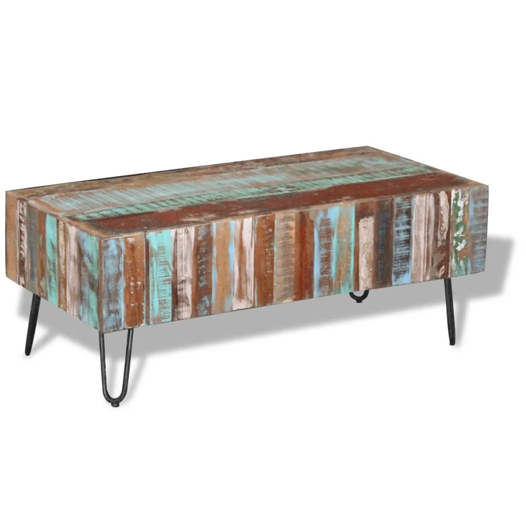 Medina Salontafel 100x50x38 cm massief gerecycled hout