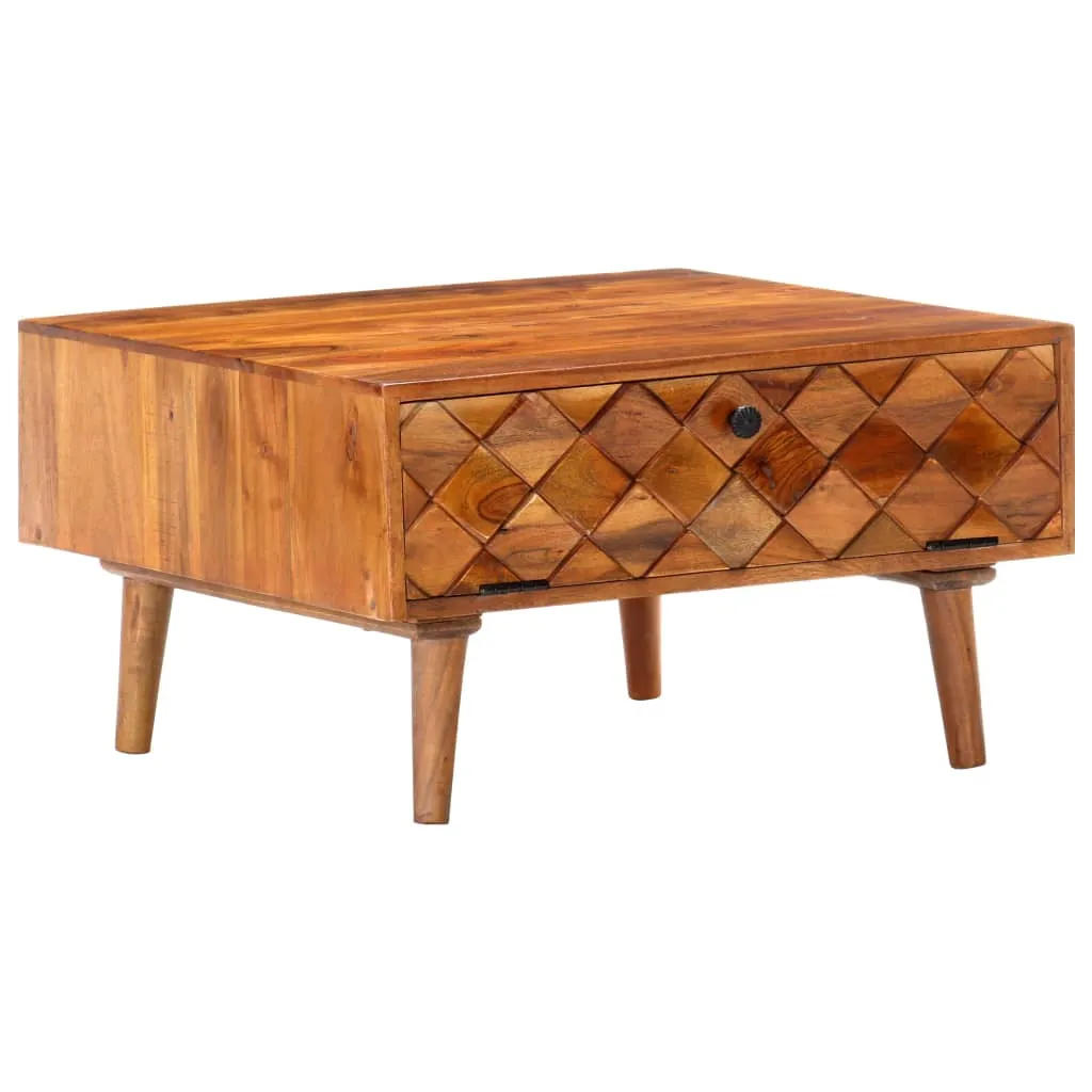 Medina Salontafel 68x68x38 cm massief acaciahout