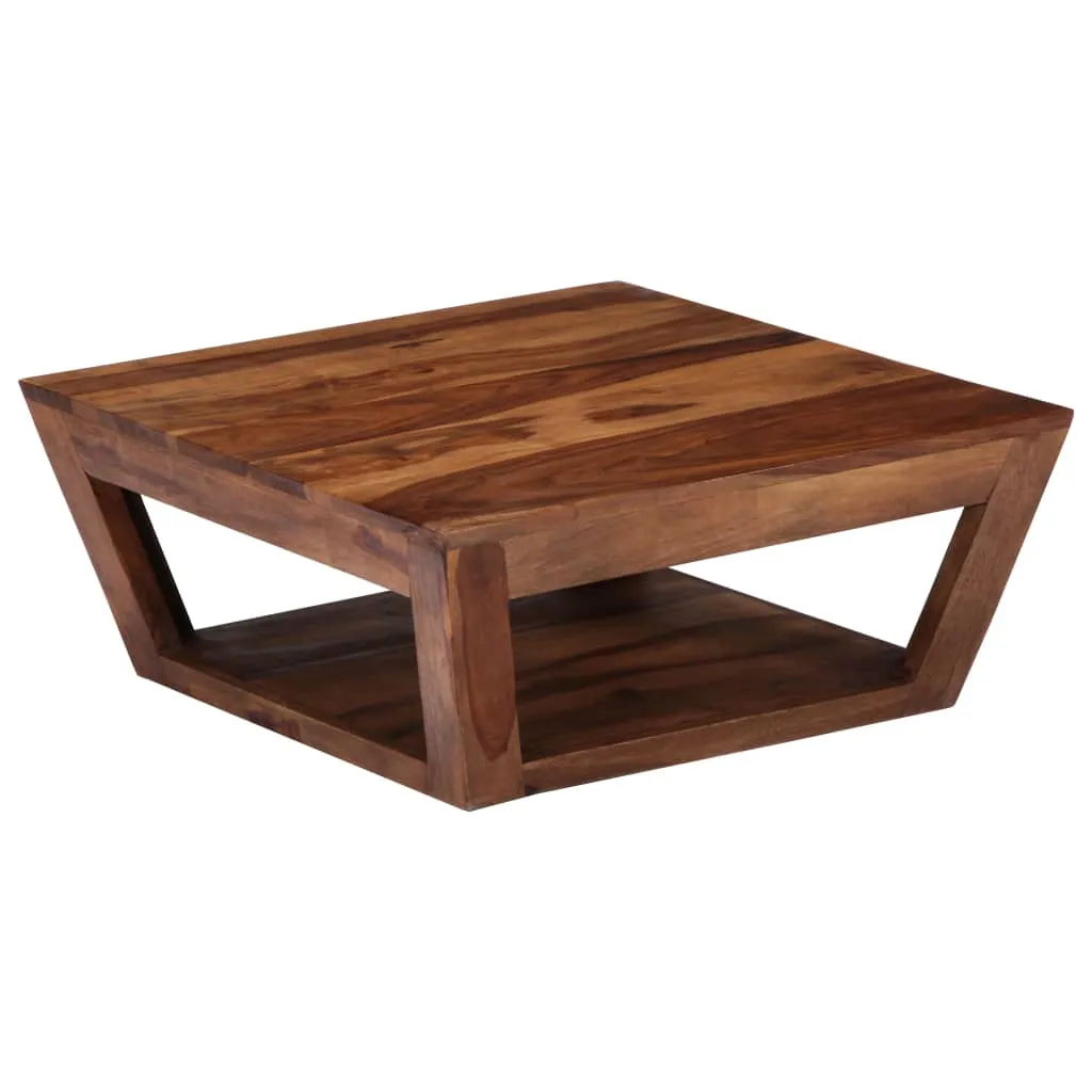 Medina Salontafel 70x70x28 cm massief sheeshamhout