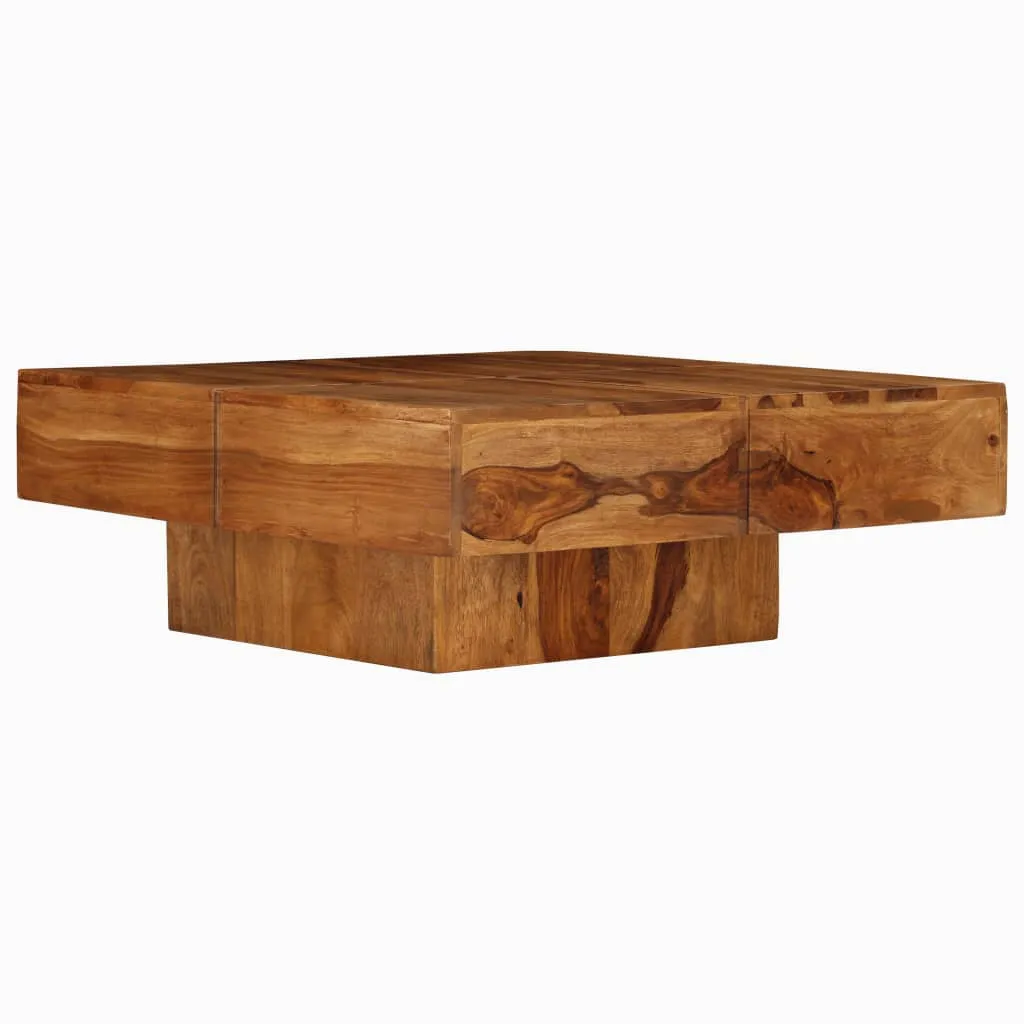 Medina Salontafel 80x80x30 cm massief sheeshamhout