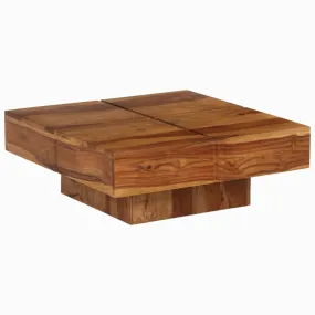 Medina Salontafel 80x80x30 cm massief sheeshamhout