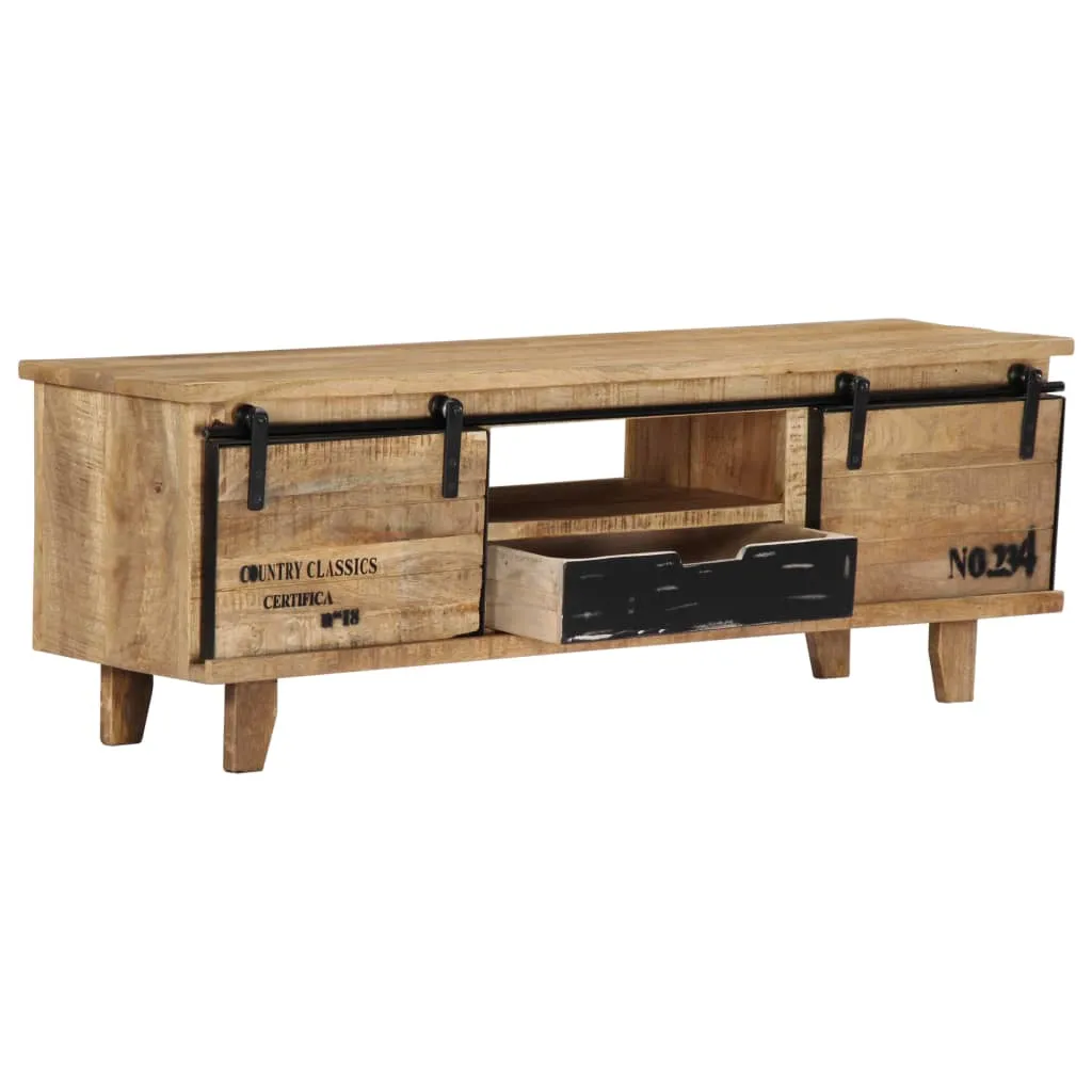 MEDINA TVMEUBEL 120X30X40 CM MASSIEF MANGOHOUT