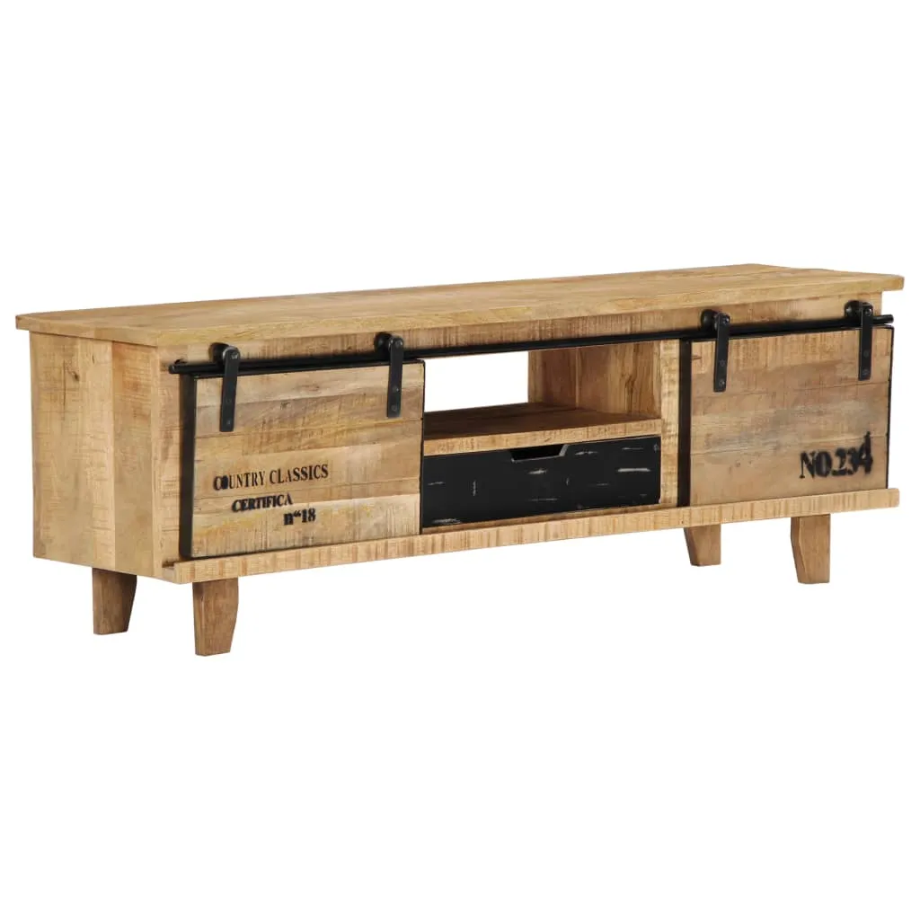 MEDINA TVMEUBEL 120X30X40 CM MASSIEF MANGOHOUT