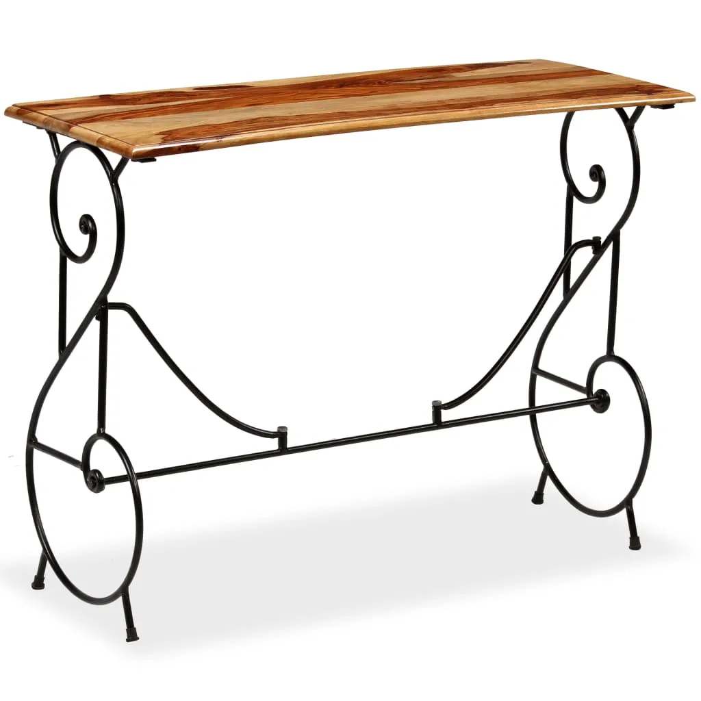 Medina Wandtafel 100x40x75 cm massief sheeshamhout
