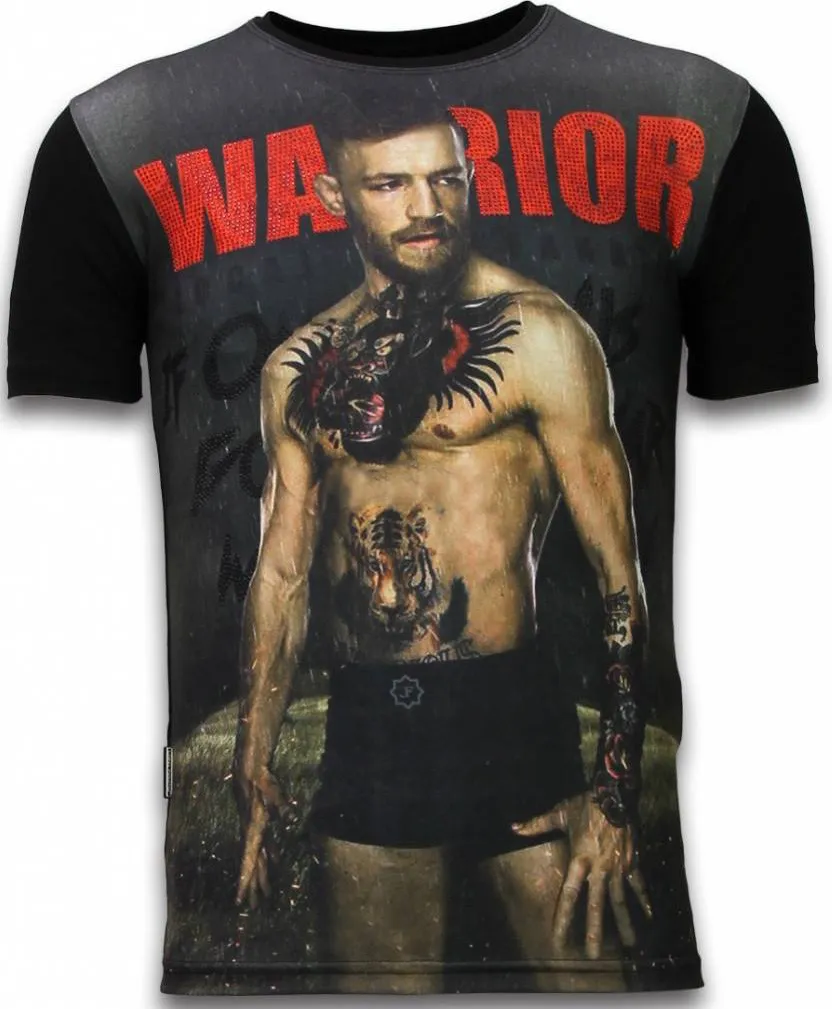 NOTORIOUS WARRIOR  DIGITAL TSHIRT  ZWART