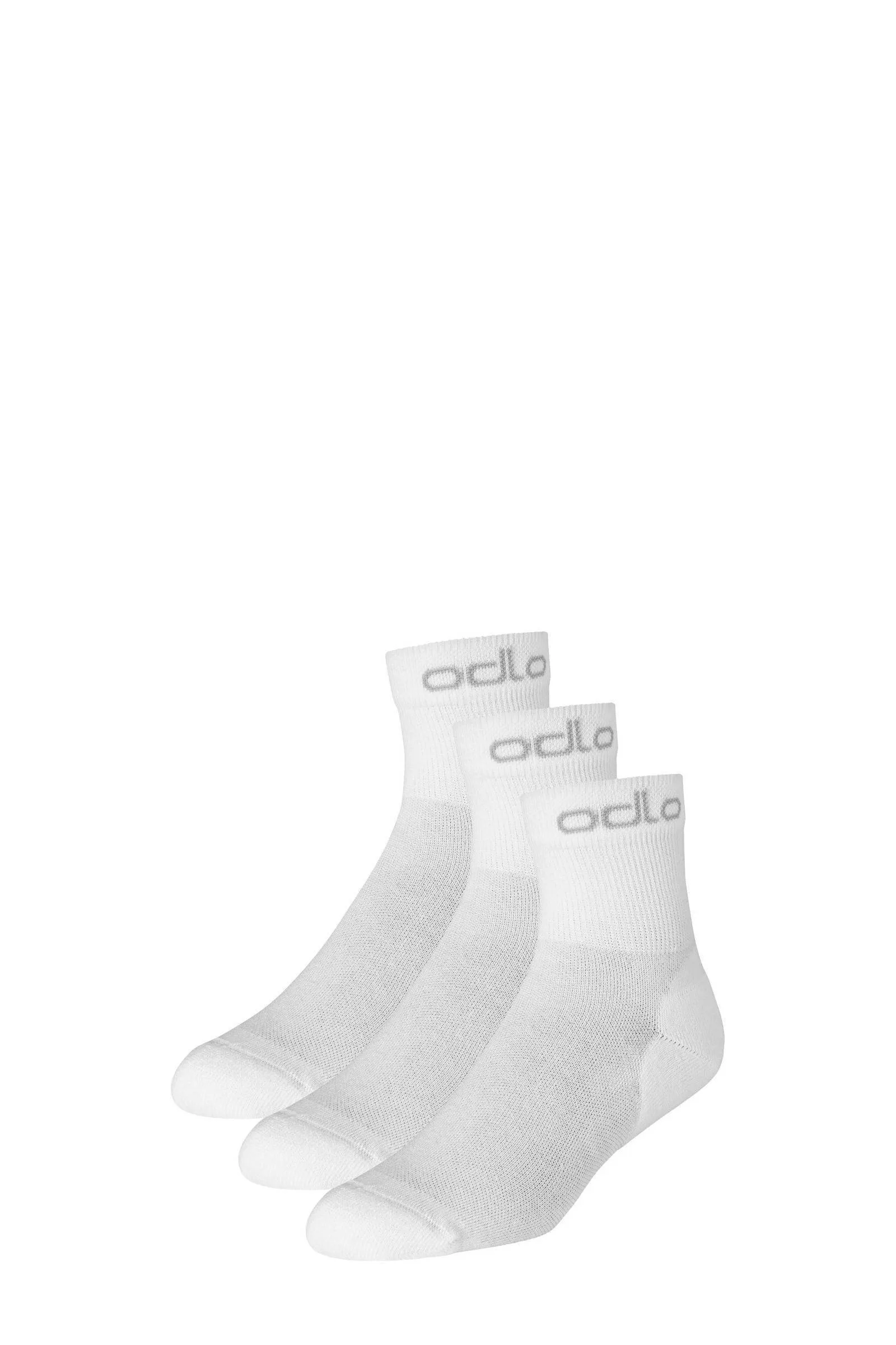 ODLO SPORTSOKKEN  SET VAN 3 WIT  