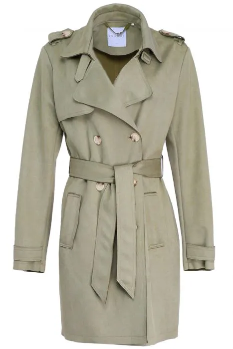 RINO & PELLE TRENCHCOAT MET STRIKCEINTUUR | KYONA