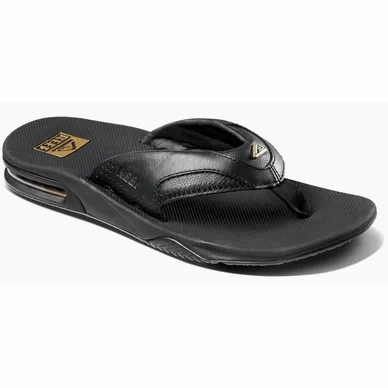 Slipper Reef Men Leather Fanning Lux Abyss