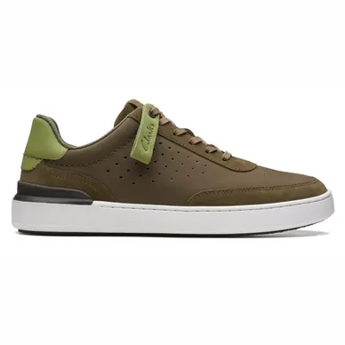 Sneaker Clarks Men CourtLite Tor Olive