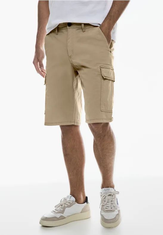 Street One MEN Cargoshort van keperstof
