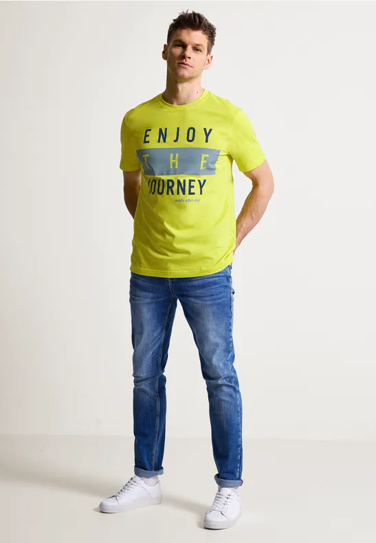 STREET ONE MEN TSHIRT MET FOTOPRINT