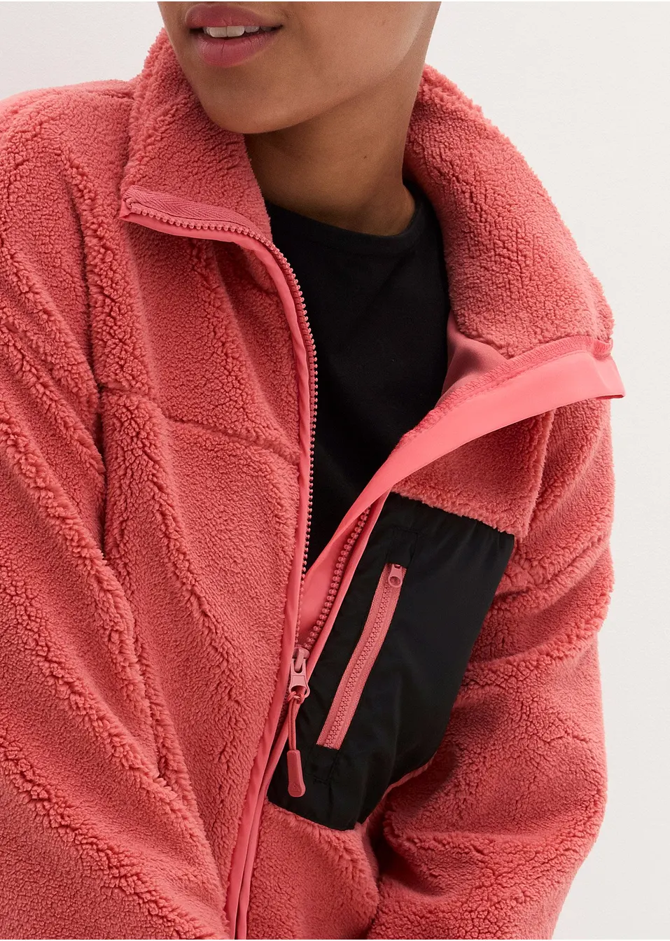 Teddy fleece vest   