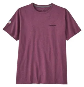 Unisex Patagonia Fitz Roy Icon Responsibili-Tee Purple