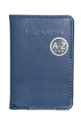 Verhaak Adresboek 11 X 17 Cm Kunstleer
