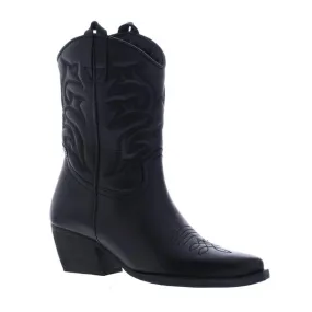 Vivian Ray Senne Western Stiksels Black Cow